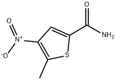 2-Thiophenecarboxamide, 5-methyl-4-nitro- 구조식 이미지