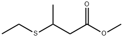 Butanoic acid, 3-(ethylthio)-, methyl ester Structure