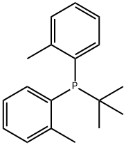 Tert-Butyldi-o-tolylphosphine Structure
