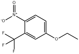 4-ethoxy-1-nitro-2-(trifluoromethyl)benzene Structure