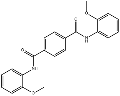 1-N,4-N-bis(2-methoxyphenyl)benzene-1,4-dicarboxamide Structure