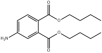 1,2-Benzenedicarboxylic acid, 4-amino-, 1,2-dibutyl ester Structure