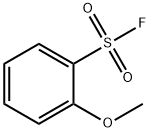 Benzenesulfonyl fluoride, 2-methoxy- Structure