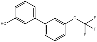 3-(3-Trifluoromethoxyphenyl)phenol Structure