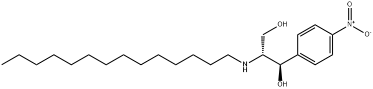 1,3-Propanediol, 1-(4-nitrophenyl)-2-(tetradecylamino)-, (1R,2R)- 구조식 이미지