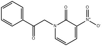 3-nitro-1-(2-oxo-2-phenylethyl)pyridin-2(1{H})-one Structure