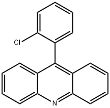 Acridine, 9-(2-chlorophenyl)- Structure