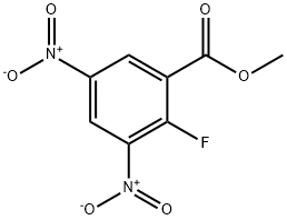 methyl 2-fluoro-3,5-dinitrobenzoate Structure