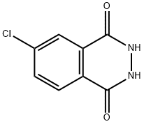 1,4-Phthalazinedione, 6-chloro-2,3-dihydro- Structure