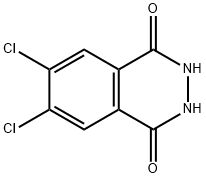 1,4-Phthalazinedione, 6,7-dichloro-2,3-dihydro- Structure