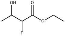 ethyl 2-fluoro-3-hydroxybutanoate 구조식 이미지