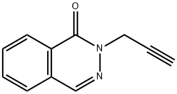 1(2H)-Phthalazinone, 2-(2-propyn-1-yl)- 구조식 이미지