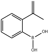Boronic acid, B-[2-(1-methylethenyl)phenyl]- 구조식 이미지