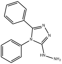 3-hydrazinyl-4,5-diphenyl-4H-1,2,4-triazole Structure