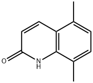 2(1H)-Quinolinone, 5,8-dimethyl- Structure