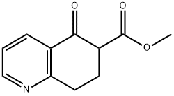 5-Oxo-5,6,7,8-tetrahydro-quinoline-6-carboxylic acid methyl ester Structure