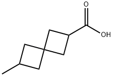 Spiro[3.3]heptane-2-carboxylic acid, 6-methyl- Structure