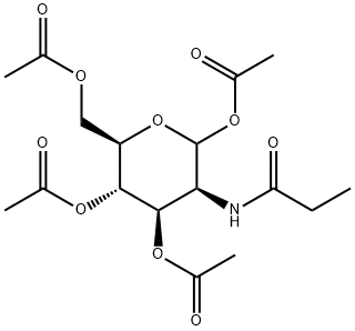 1,3,4,6-Tetra-O-acetyl-N-propanoyl-D-mannosamine 구조식 이미지
