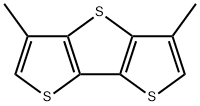 Dithieno[3,2-b:2',3'-d]thiophene, 3,5-dimethyl- Structure