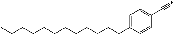 Benzonitrile, 4-dodecyl- Structure