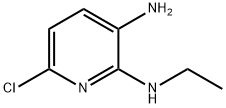 2,3-Pyridinediamine, 6-chloro-N2-ethyl- Structure