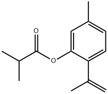 8,9-Dehydrothymol isobutyrate Structure