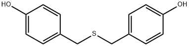 Phenol, 4,4'-[thiobis(methylene)]bis- Structure