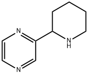 Pyrazine, 2-(2-piperidinyl)- Structure