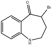 5H-1-Benzazepin-5-one, 4-bromo-1,2,3,4-tetrahydro- Structure
