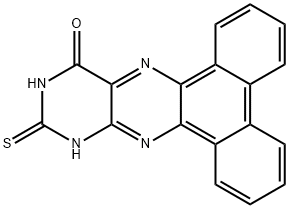 Phenanthro[9,10-g]pteridin-13(10H)-one, 11,12-dihydro-11-thioxo- 구조식 이미지