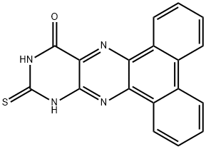 Phenanthro[9,10-g]pteridin-13(10H)-one, 11,12-dihydro-11-thioxo- Structure