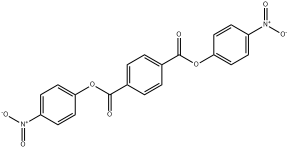 1,4-Benzenedicarboxylic acid, 1,4-bis(4-nitrophenyl) ester Structure