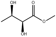 Butanoic acid, 2,3-dihydroxy-, methyl ester, (2S,3R)- Structure