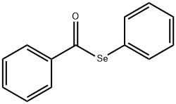 Benzenecarboselenoic acid, Se-phenyl ester Structure