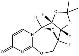 2',3'-isopropylidene-2,5'-anhydrouridine 구조식 이미지