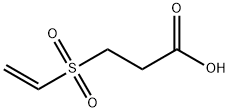 Propanoic acid, 3-(ethenylsulfonyl)- 구조식 이미지
