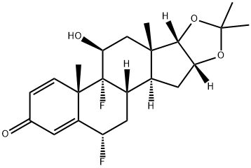 Fluocinolone Acetonide Impurity 4 구조식 이미지