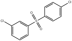 Benzene, 1-chloro-3-[(4-chlorophenyl)sulfonyl]- 구조식 이미지