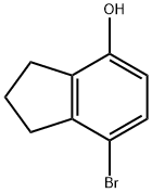 7-Bromoindan-4-ol 구조식 이미지