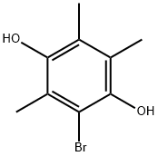 1,4-Benzenediol, 2-bromo-3,5,6-trimethyl- 구조식 이미지