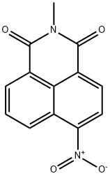 1H-Benz[de]isoquinoline-1,3(2H)-dione, 2-methyl-6-nitro- 구조식 이미지