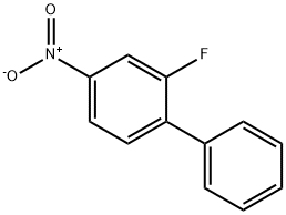 1,1'-Biphenyl, 2-fluoro-4-nitro- Structure