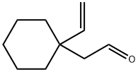 Cyclohexaneacetaldehyde, 1-ethenyl- 구조식 이미지