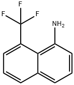 1-Naphthalenamine, 8-(trifluoromethyl)- Structure
