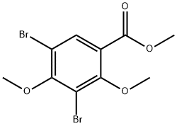 Methyl 3,5-dibromo-2,4-dimethoxybenzoate Structure