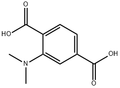 1,4-Benzenedicarboxylic acid, 2-(dimethylamino)- 구조식 이미지