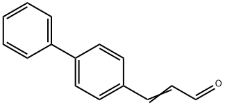 2-Propenal, 3-[1,1'-biphenyl]-4-yl- Structure