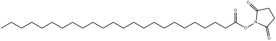 1-[(1-Oxotetracosyl)oxy]-2,5-pyrrolidinedione 구조식 이미지