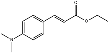 2-Propenoic acid, 3-[4-(dimethylamino)phenyl]-, ethyl ester, (2E)- 구조식 이미지