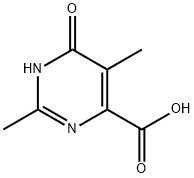 4-Pyrimidinecarboxylic acid, 1,6-dihydro-2,5-dimethyl-6-oxo- Structure